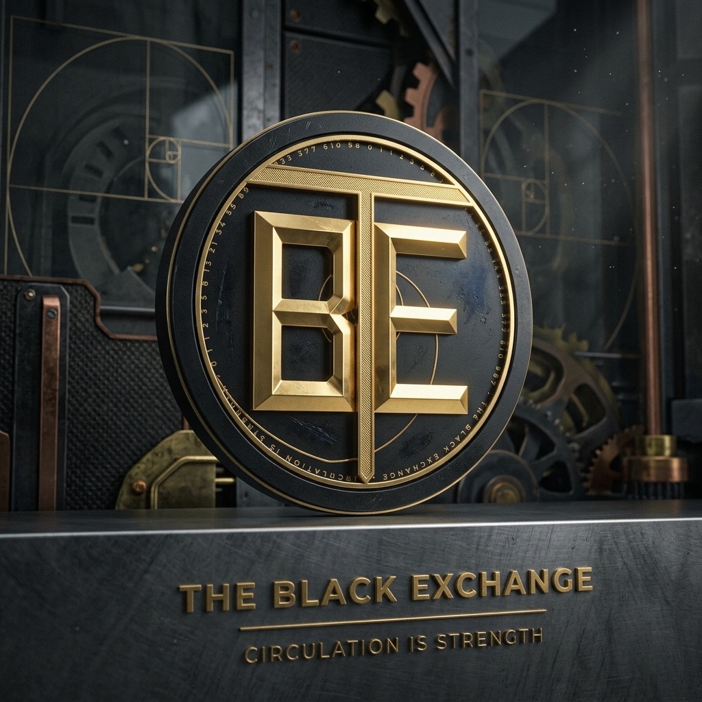 The Black Exchange medallion